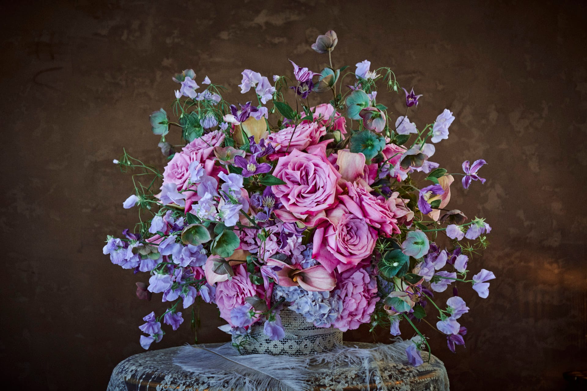 Créations florales sur mesure avec Les Fleurs d'Egenia, au Domaine d'Égenia, hébergement de luxe en Provence, Luberon