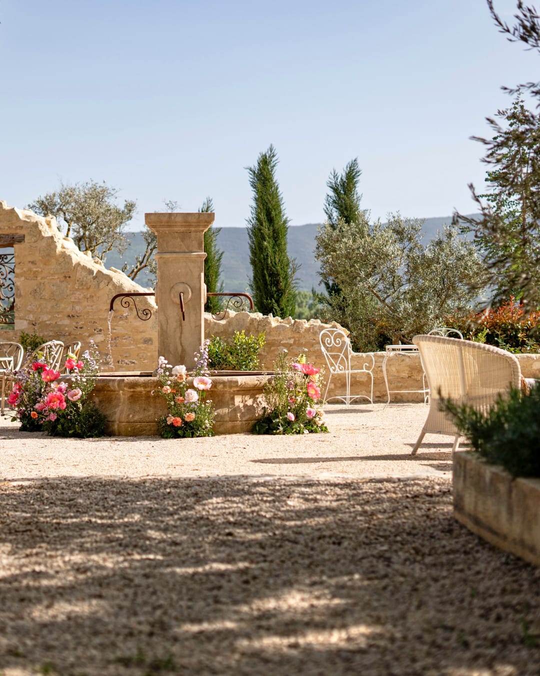 Espace privatisation du Domaine d'Égenia, hébergement de luxe en Provence, Luberon